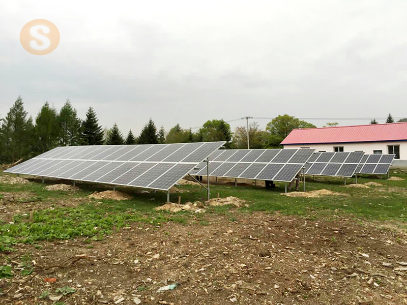 吉林省臨江市光伏扶貧—鬧枝鎮(zhèn)中學50KW